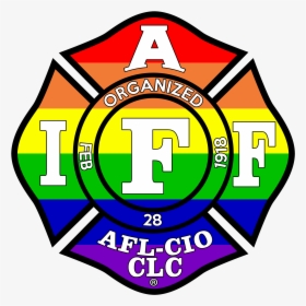 Iaff Logos Rainbow, HD Png Download, Transparent PNG