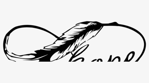 Hope Drawing Feather Huge Freebie Download For Powerpoint - Feather Hope, HD Png Download, Transparent PNG