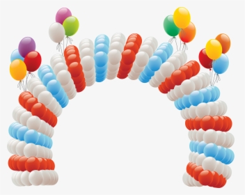 Balloon Birthday Clip Art - Balloon Decoration Png Hd, Transparent Png, Transparent PNG