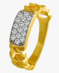 10k Yellow Gold Ring - Engagement Ring, HD Png Download, Transparent PNG