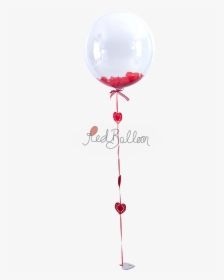 Flutter Petals Valentines Red Balloon Cork - Illustration, HD Png Download, Transparent PNG