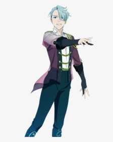 Victor Nikiforov Is One Of The Main Characters From - Victor Yuri On Ice Png, Transparent Png, Transparent PNG