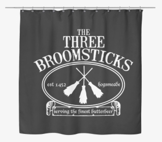 The Three Broomsticks Shower Curtain , Png Download - Einstein Liliana Cavani, Transparent Png, Transparent PNG