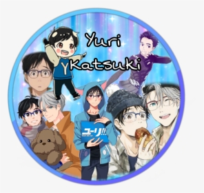 #yurionice #yoi #yurikatsuki #yuri #victor #yurio #love - Cartoon, HD Png Download, Transparent PNG