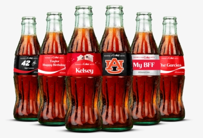 Mix And Matched Six-pack - Personalized Coke Bottles, HD Png Download, Transparent PNG