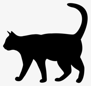 Black Cat Clipart Png, Transparent Png, Transparent PNG