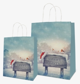 Transparent Paper Bag Png - Facebook Christmas Wall Cover, Png Download, Transparent PNG