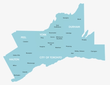 Regions Of Toronto Canada, HD Png Download, Transparent PNG