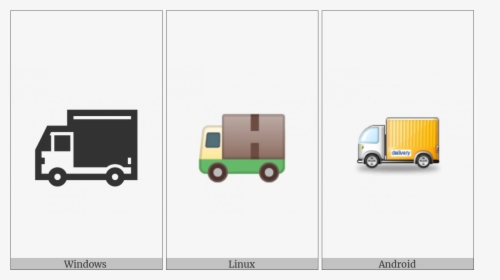 Delivery Truck On Various Operating Systems - Light Commercial Vehicle, HD Png Download, Transparent PNG