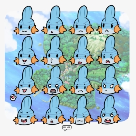 Mudkipz9 Chibi Expression Sheet, HD Png Download, Transparent PNG