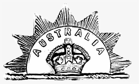 Rising Sun Badge 1902a - Australian Rising Sun Badges, HD Png Download, Transparent PNG