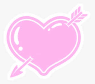 #heart #arrow #heartarrow #pink #cute #kavai #sugar - Heart, HD Png Download, Transparent PNG