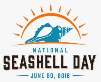 National Seashell Day Logo - National Seashell Day 2018, HD Png Download, Transparent PNG
