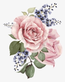 Transparent Background Watercolor Flower Png, Png Download, Transparent PNG