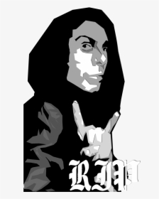 Rip Ronnie James Dio - Illustration, HD Png Download, Transparent PNG