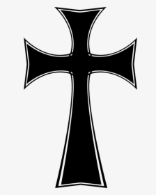 Celtic Cross Christian Cross Gothic Fashion Clip Art - Gothic Cross Clipart, HD Png Download, Transparent PNG