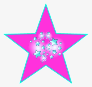 Star Pink Star Stars Free Photo - Estrela Cor De Rosa, HD Png Download, Transparent PNG