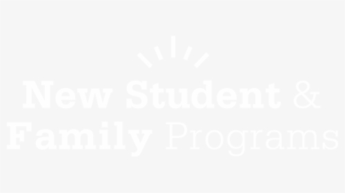 New Student & Family Programs - Poster, HD Png Download, Transparent PNG