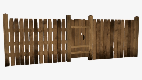Wooden Fence Pack - Wooden Fence Transparent Png, Png Download, Transparent PNG