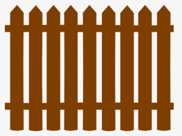 Gate Clipart Wooden Gate - Fence Vector, HD Png Download, Transparent PNG