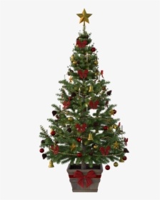 Victorian Christmas Tree Illustration, HD Png Download, Transparent PNG