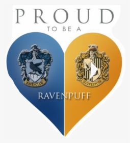 Harrypotter House Ravenclaw Hufflepuff Ravenpuff Proud - Ravenclaw And Gryffindor Mix, HD Png Download, Transparent PNG