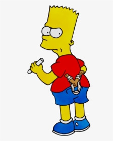 Bart Simpson Lisa Simpson Homer Simpson Marge Simpson - Bart Simpson Drawing, HD Png Download, Transparent PNG