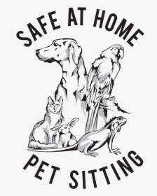 Dog House Sitting Clipart - Shane's Tree, HD Png Download, Transparent PNG