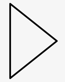 Right Triangle - Right Triangle White Icon, HD Png Download, Transparent PNG