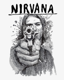 Bleed Area May Not Be Visible - Kurt Cobain Drawings, HD Png Download, Transparent PNG