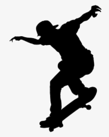 Skater Png Pic - Skater Silhouette Png, Transparent Png, Transparent PNG