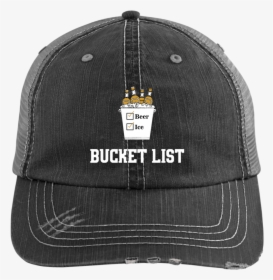 Bucket List Trucker Cap Hats - E 7 Army Veteran Hats, HD Png Download, Transparent PNG