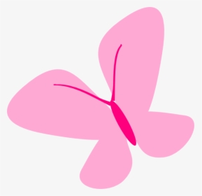 Cute Pink Butterfly Clipart, HD Png Download, Transparent PNG
