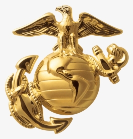 Enlisted Globeanchor - Usmc Marine Corps Emblem, HD Png Download, Transparent PNG