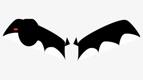 Bat,silhouette,logo - Bat Clip Art, HD Png Download, Transparent PNG