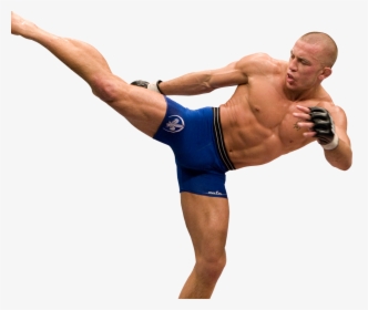 Gallery Image - George St Pierre Full Body, HD Png Download, Transparent PNG