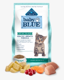 Baby Blue Kitten High Protein, Grain Free Chicken Formula - Blue Buffalo Co., Ltd., HD Png Download, Transparent PNG