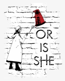 13th Doctor Banksy, HD Png Download, Transparent PNG