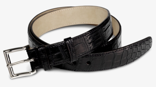 Genuine Crocodile Leather Belt Png Image - Belt, Transparent Png, Transparent PNG