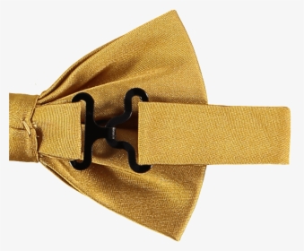 Gold Silk Bow Tie - Belt, HD Png Download, Transparent PNG