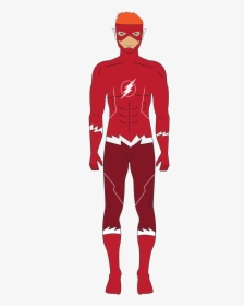 Kid Flash , Png Download - Illustration, Transparent Png, Transparent PNG