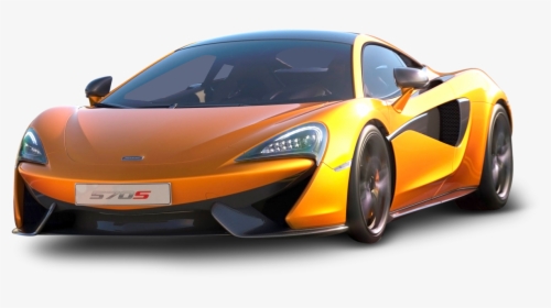 Orange Mclaren 570s Car Png Image - Mclaren 570s Rocket League, Transparent Png, Transparent PNG