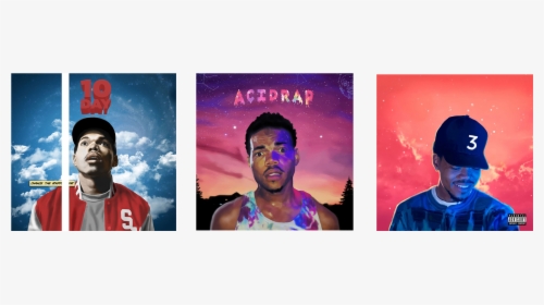 Chance The Rapper S Albums 10 Day, Acid Rap, And Coloring - 10 Day Acid Rap, HD Png Download, Transparent PNG