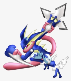 Greninja Transparent Mega - Shiny Mega Ash Greninja, HD Png Download ,  Transparent Png Image - PNGitem