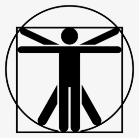 Vitruvian Man Icon Png, Transparent Png, Transparent PNG