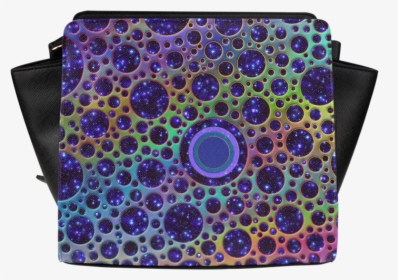 Universe Dots Grid Colored Pattern Satchel Bag - Wristlet, HD Png Download, Transparent PNG