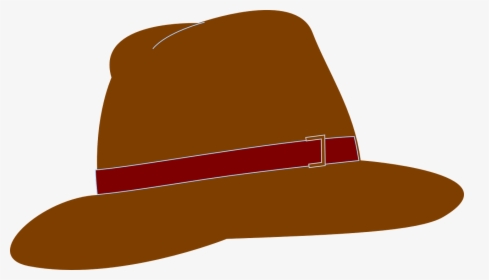 Brown Fedora Clipart, HD Png Download, Transparent PNG