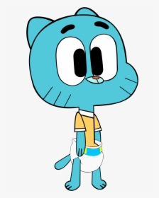 Gumball Mega Rainbow Dash, Hd Png Download , Png Download - Amazing World Of Gumball Gumball Season 1, Transparent Png, Transparent PNG