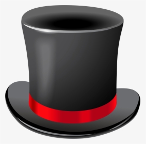 Black Top Hat Transparent Png Clip Art Image - Top Hat No Background, Png Download, Transparent PNG