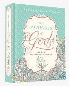 Mev The Promises Of God Creative Journaling Bible - Promises Of God Creative Journaling Bible, HD Png Download, Transparent PNG